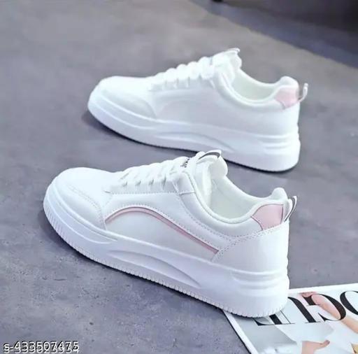 Trendy latest Pink Casual Sneakers For Women