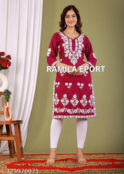 CHIKANAKARI WORK FOR ONLY KURTI