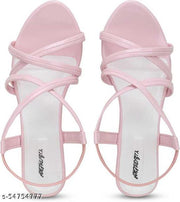 Fashion Gorgeous Ladies Slippers Casua Block Heel Women Sandals | Sandal For Girls | Women Footwear (Pink)
