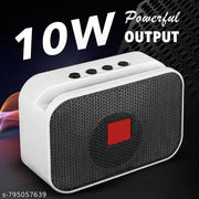 Portable 10W Bluetooth Speaker with 6 Hours Playtime | Powerful Bass | Wireless Mini Speaker for Home & Travel