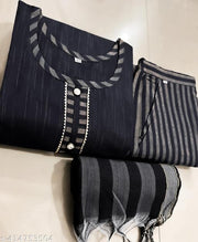 Kurti Set|Cotton Kurti Set|Kurti with Pant|Comfirtable Women Cotton kurti set|Women Round neck kurta set|Women Kurta set|Pure Cotton Kurti|Daily Use cotton Kurti|Kurti Pant Dupatta Set|Kurti Sets under 300|Kurti Sets under 400|Kurti Sets under 500