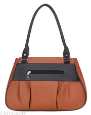 PU leather hand bags for women spacious compartment women handbags stylish bags for women college casual office hand bag for girls water resistant ladies bag daily use purse for women and girls