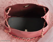 Golden Chain Handle Bag for Women | Stylish Women Bag  | Trending Women Shoulder Bag