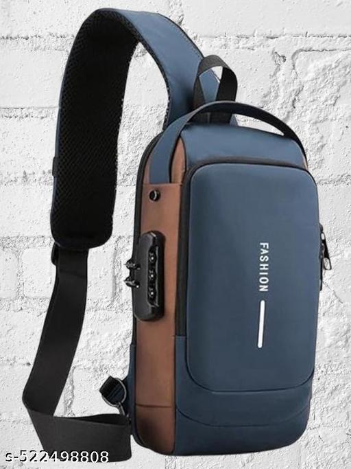 WomenBuzz Multifunction  Unisex Sling Bag , USB Charging Sport Sling Shoulder Bags,Crossbody Bag For Walking, Gym, Sport, Hiking, Cycling, Travel