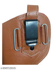 Leather Hostel Pistol Cover size 45 Bore (with kajlak)
