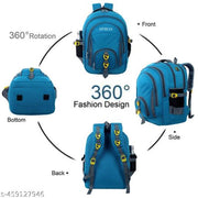 Myron Combo School bag + Lunch Bag Unisex travel Backpack durable and strong Class 5th-10th for School, college, travel and office use Waterproof School Bag  (skyblue, 50 L)