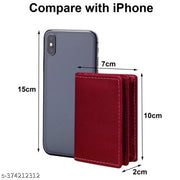 Men & Women Casual, Evening/Party, Ethnic, Formal, Travel, Trendy Maroon Artificial Leather RFID Card Holder - Mini  (10 Card Slots)