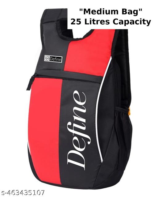 Stylish Medium 25L Classic Laptop Backpack - High-Quality College, Coaching, Tuition and Casual Bag for Boys & Girls