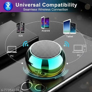 Mini Bluetooth Speaker with HD Sound & Deep Bass | Portable Wireless Speaker with Mic