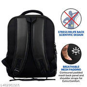 Sigma Vegan Leather Smooth Travel Backpack For Men  And Women