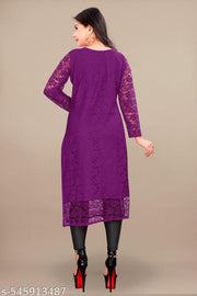 FASHION NET KURTA FOR WOMENS