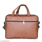 TRENDY LEATHER MENS OFFICIAL LAPTOP BAG RED
