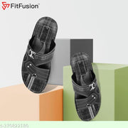 FitFusion Men's Stylish Slipper Combo Pack of 2 Slipper, Casual Flip Flop, Slip On for Men's,Thong Flip-Flops
