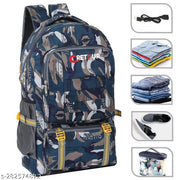 XL 55 L Military Print Backpack Hiking Bag Trekking Bag for Men Women Rucksack (grey)