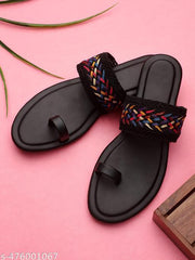 Zoyi Ethnic Look Flats || Made In INDIA