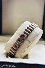 women square dail brownish watch
