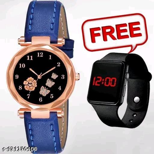 Blue Tin titali leather+ smart led blk