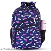 ISB Printed Backpack for school collage office Traveling Outdoor  Waterproof Polyester Material High Quality Bag Men Women Boys and Girls