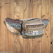KRYSTAL Fanny Pack with Reflective Strip for Men and Women, Waist Pack Belt Bags with Adjustable Strap (Multicolour) Pack of 1