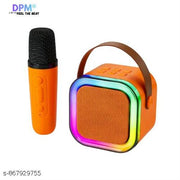 DPM Bluetooth Speaker with Microphone, High Bass Sound, AUX Support