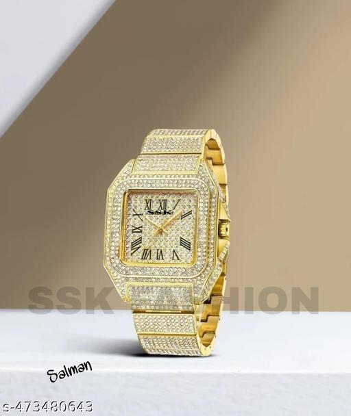 Diamond watch Analog Watch - For Men & Women
