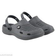 XDOX Kids Sole Classic Casual Clogs with Adjustable Back Strap | Comfortable & Light Weight, Anti Skid and Waterproof Casual and Stylish Clogs for Kids