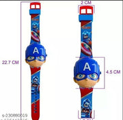 Digital 3D Avenger  Glowing Watch with Disco Music