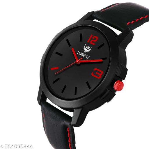 Lorenz Casual Fit Watch for Men | Watch for Boys- | Red | MK-2061W