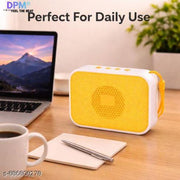 DPM Portable Bluetooth Speaker with Mic, Deep Bass Audio, RGB Glow, USB Playback