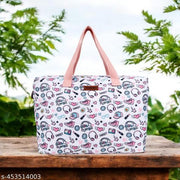 ASTRID Spacious Travel Bag With Zipper Closure And Dual Handle