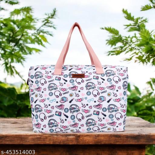 ASTRID Spacious Travel Bag With Zipper Closure And Dual Handle