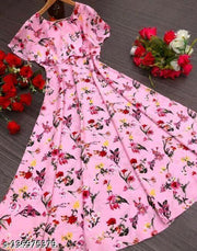 Polyster/Crepe fabric-kurtis