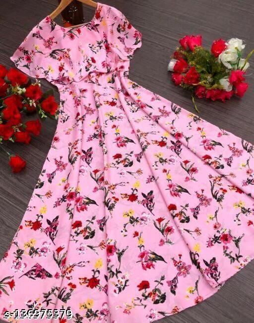 Polyster/Crepe fabric-kurtis