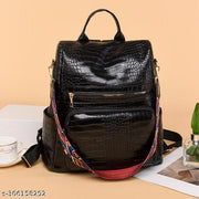 Big Croco backpacks for women stylish office bag I college bag for girls I casual backpacks for women ladies travel backpack