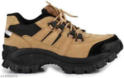 MRJ284 Men's Beige Synthetic Leather Outdoor/walking/yoga Casual shoes