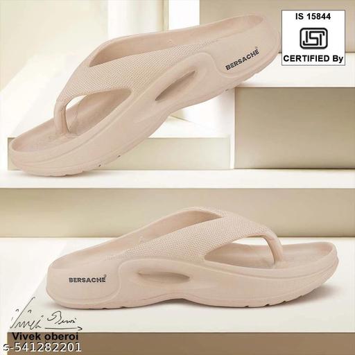 Bersache Extra Soft Classic Casual with  Regular wear with Ultra Soft & Flexibility Technology Clogs for Men's -(6208-Beige)