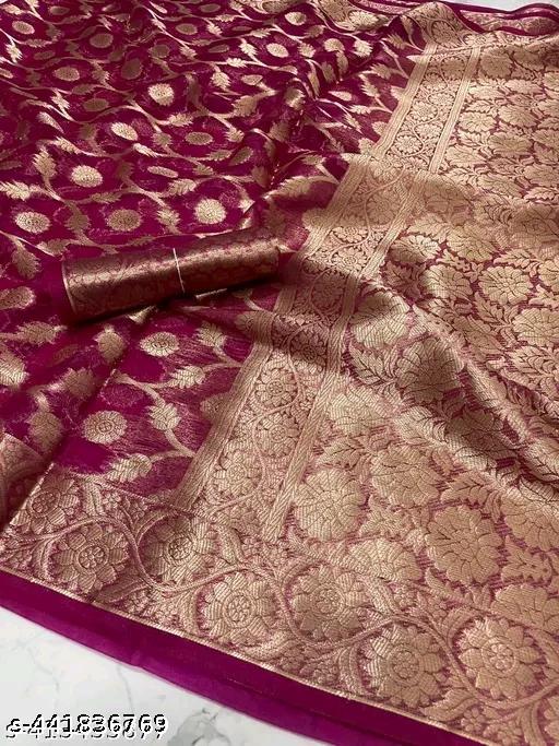 Organza Silk Saree