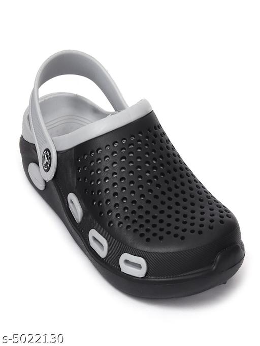 CLYMB Men's Clogs/Sandals with Adjustable Back Strap Ultra Soft & Flexibility Anti Skid Comfortable Waterproof Daily Mules Clogs/Sandals for Men
