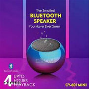 Bluetooth Mini Smart Speaker,4D Stereo HQ Sound ,Shiney Metal ,Small But Very Loud Multi color Mini Booost 4 Speaker