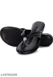 J A & SONS  Women's Stylish Casual Flat Slippers Nice Looking