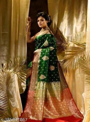 banarasi silk with embroidery
