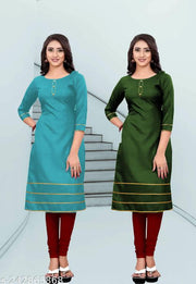 Women's Layri Kurta Rayon Lace Border Kurti | "Fusion Kurtas," "Printed Kurtis," "Embroidered Kurtas," and "Cotton Kurtis," "Traditional Kurtis," "Women's Kurtis," "Women's Kurtas," "Kurti under 200", "Combo Kurti",