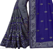 Embroidered Fashion Art Silk, Net Saree