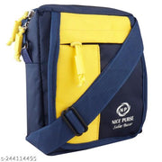 ZNW ENT BODY CROSS SLING YELLOW/BLUE
