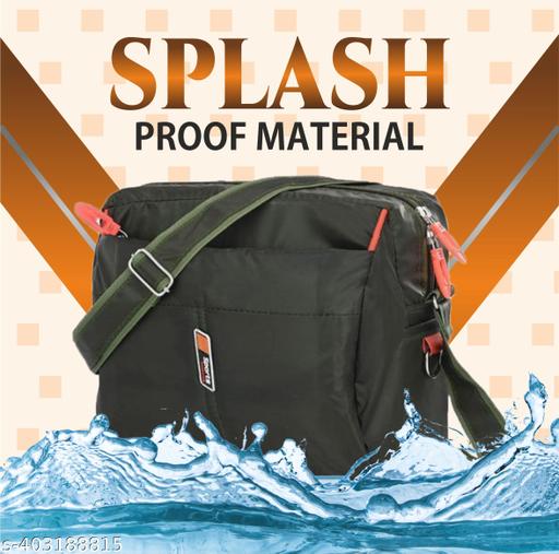 Cross body Sling Bags || Stylish Shoulder Men & Women Cross Body Bag || Office Business Messenger Bag Water Resistant for Men and Women || (Pack Of 1)