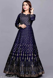 Printed Long Anarkali Kurta