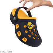 NBLUE-YELLOW Light weight clogs For kids