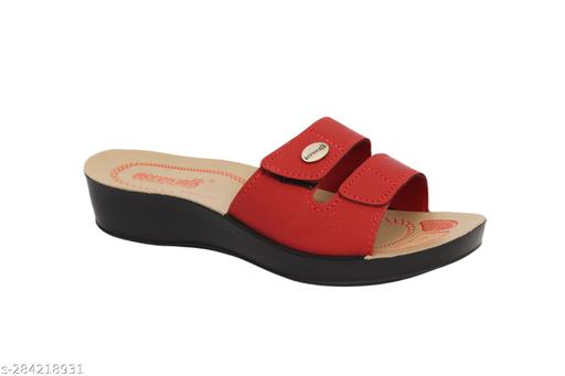 Aerowalk Women Casual Slipper 0402_RED