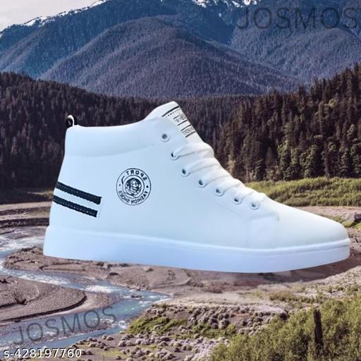 JOSMOS PREMIUM TRENDY HIGH ANKLE HEIGHT SHOES FOR MEN