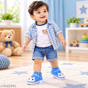 Classy Baby Blue Booties